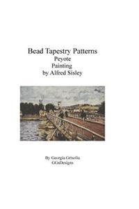 Bead Tapestry Patterns Peyote Painting by Alfred Sisley