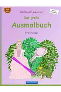 BROCKHAUSEN Malbuch Bd. 4 - Das große Ausmalbuch