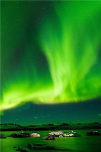 An Emerald Green World Aurora Borealis Journal