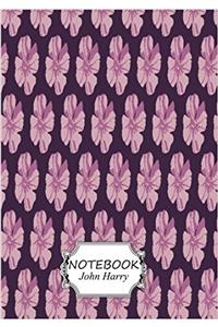 Notebook Purple Flowers
