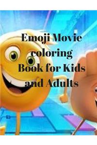 Emoji Movie Coloring Book for Kids and Adults