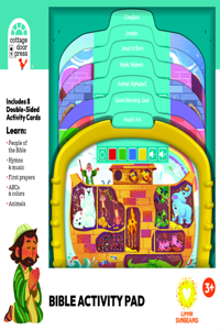 Bible Stories Early Learning Activity Pad (Little Sunbeams)