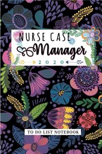 Nurse Case Manager To Do List Notebook
