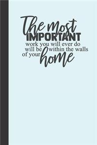 The most important work