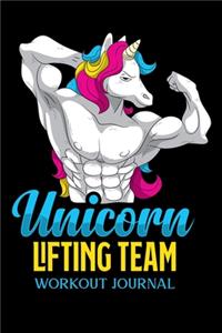 Unicorn Lifting Team Workout Journal