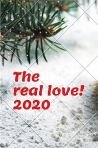 The real love 2020 notebook birthday gift for your lover