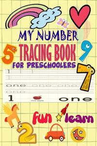 My Number Tracing Book Fro Preschoolers