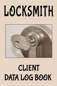 Locksmith Client Data Log Book