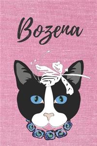 personalisiertes Notizbuch Katze / Notizheft / Journal / Malbuch / Tagebuch / Kritzelbuch / DIN A5 / Geschenk Bozena