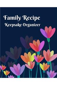 Family Recipe Keepsake Organizer