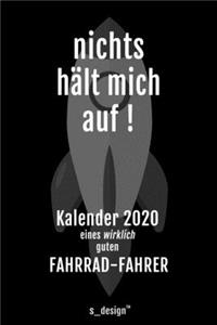 Kalender 2020 für Fahrrad-Fahrer