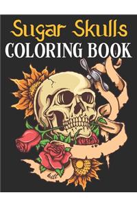 Sugar Skulls Coloring Book