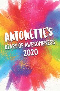 Antonette's Diary of Awesomeness 2020