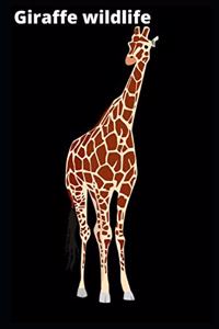Giraffe Illustration Notebook