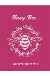 Busy Bee Weekly Planner 2020