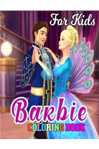 Barbie coloring book for kids