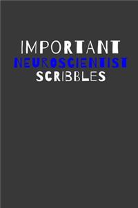 Important Neuroscientist Scribbles