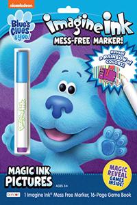 Blue's Clues 16 Page Imagine Ink Coloring Book with Mess Free Marker