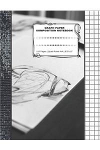 Graph Paper Composition Notebook
