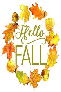 Hello Fall Journal