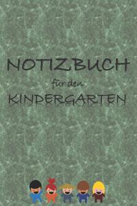 Notizbuch für den Kindergarten