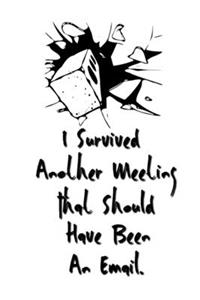 I Survived Another Meeting That Should Have Been An Email.