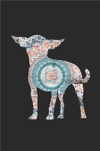 Chihuahua Flower Pattern