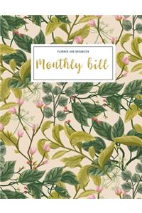 Monthly Bill Planner and Organizer