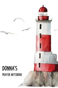 Donna's Prayer Notebook