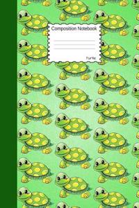 Turtle Composition Notebook