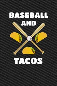 Baseball and Tacos Journal Notebook - Lined