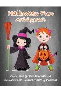 Halloween Fun Activity Book