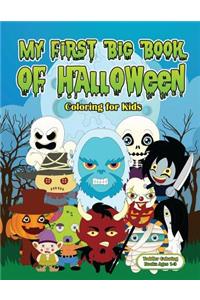 My First Big Book of Halloween Coloring for Kids