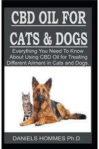 CBD Oil for Dog & Cat: Everything You Need to Know about Using CBD Oil for Treating Different Ailment in Cats and Dogs.