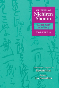 Writings of Nichiren Shonin Faith and Practice