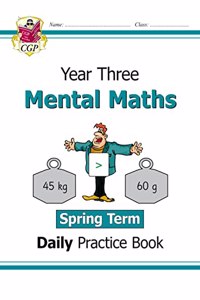 New KS2 Mental Maths Daily Practice Book: Year 3 - Spring Term