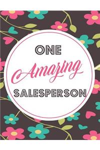 One Amazing Salesperson