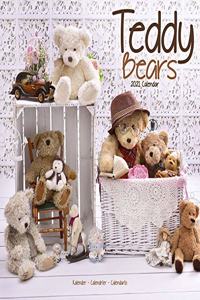 Teddy Bears 2021 Wall Calendar