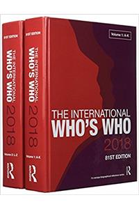 International Who's Who 2018