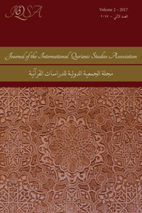 Journal of the International Qur'anic Studies Association Volume 2 (2017)