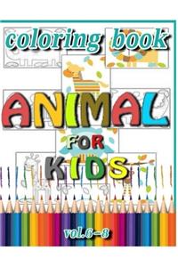 Animal for Kids Coloring Book