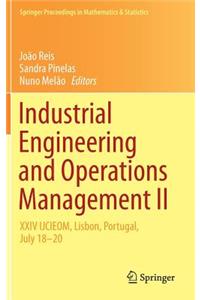 Industrial Engineering and Operations Management II