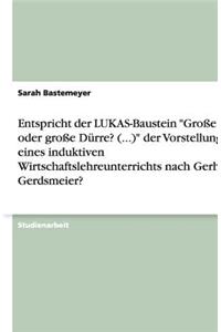 Entspricht der LUKAS-Baustein 