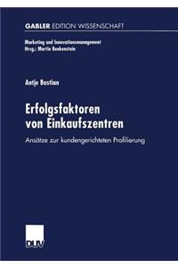 Erfolgsfaktoren Von Einkaufszentren