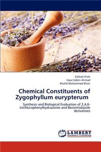 Chemical Constituents of Zygophyllum eurypterum