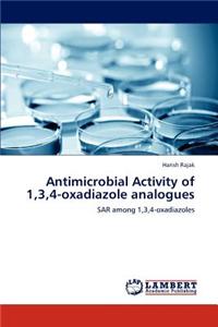 Antimicrobial Activity of 1,3,4-oxadiazole analogues