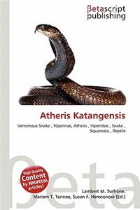 Atheris Katangensis