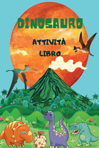 Libro di attività dei dinosauri