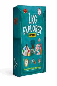 LKG EXPLORER BACKPACK SET OF 10 BOOKS | Unleash Your Little One's Adventure: The Ultimate LKG Explorer Backpack Set of 10 Engaging Books!
