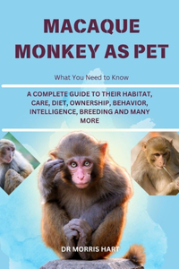 Macaque Monkey as Pet